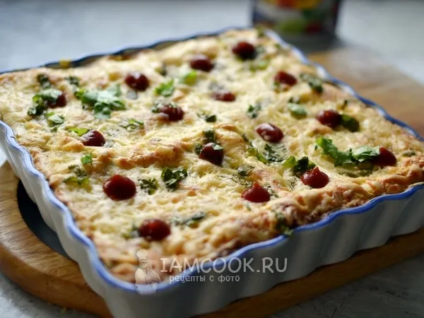 Фото готового блюда: Итальянская лазанья с комбинированным фаршем