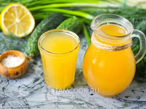 Фото блюда: Квас для окрошки в домашних условиях