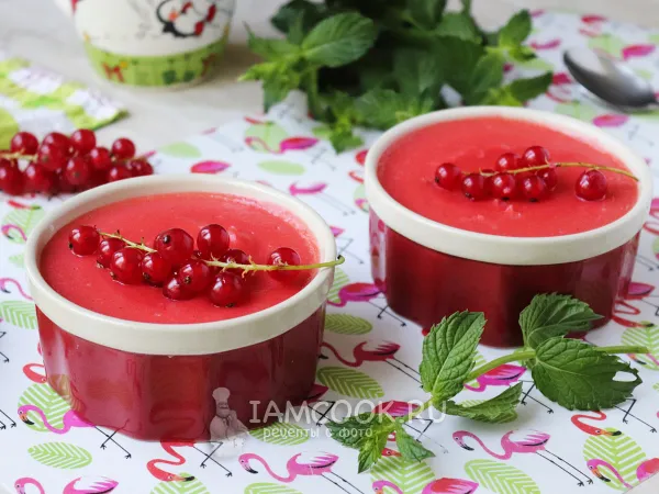 Фото готового блюда: Курд из красной смородины