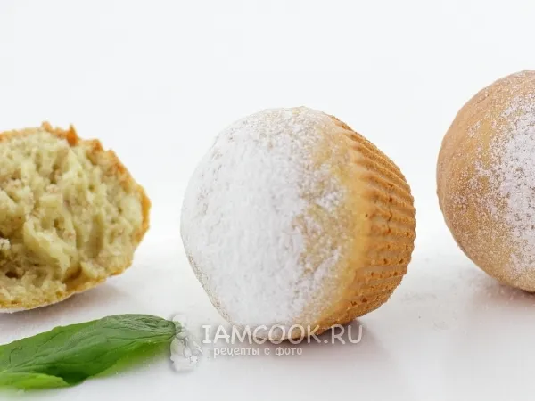 Фото готового блюда: Маффины банановые (классические)