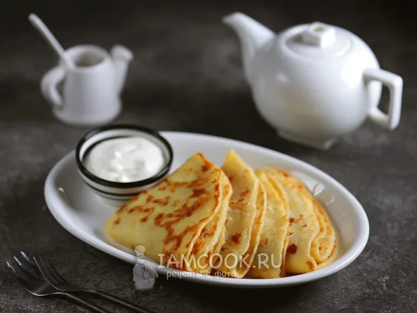 Фото готового блюда: Лефсе (норвежские блины)