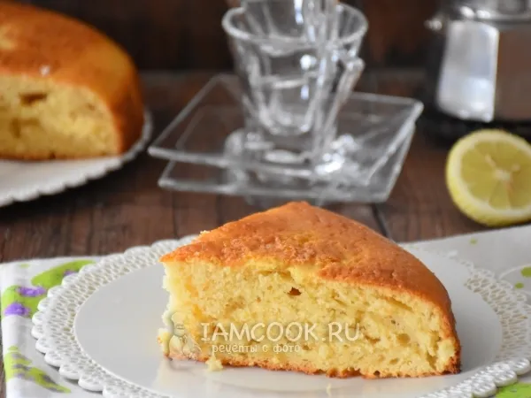 Фото готового блюда: Кекс без масла и маргарина (на кефире)