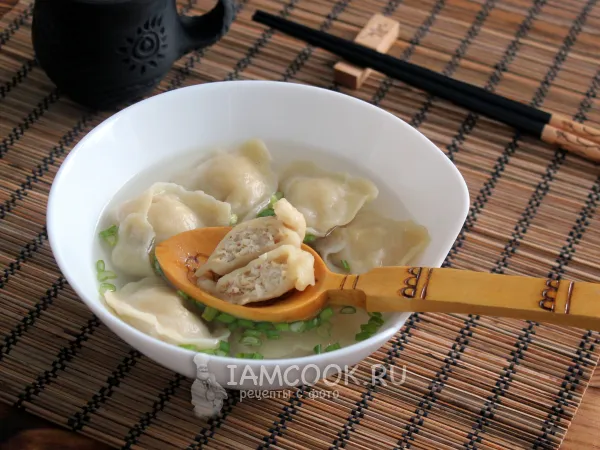 Фото готового блюда: Суп Вонтон