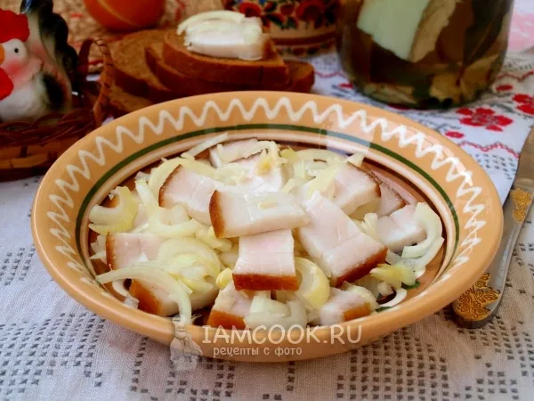 Фото готового блюда: Засолка сала в рассоле