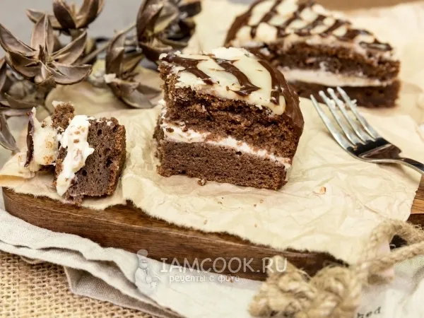 Фото готового блюда: Черемуховый торт