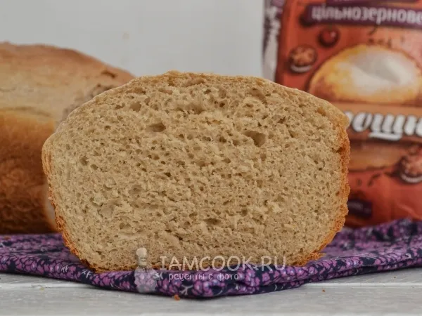 Фото блюда: Цельнозерновой хлеб на кефире