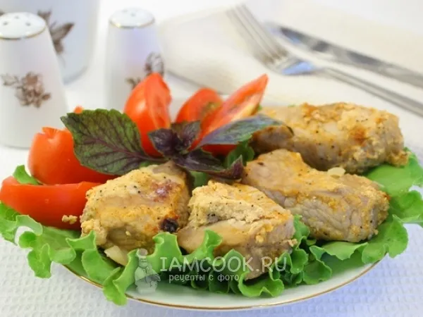 Фото блюда: Тушеное мясо в мультиварке