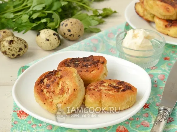 Фото готового блюда: Шанежки с мясом