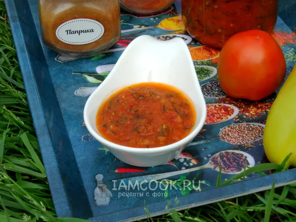 Фото блюда: Салат-соус «Аппетитка» на зиму