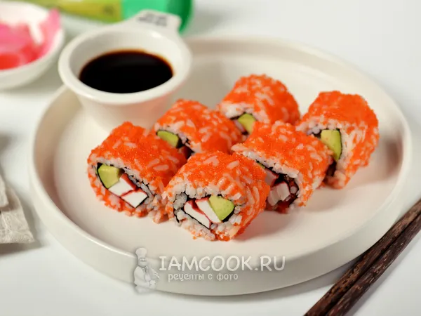Фото блюда: Роллы «Калифорния»