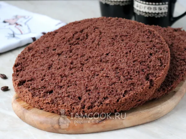 Фото блюда: Бисквит с какао в мультиварке