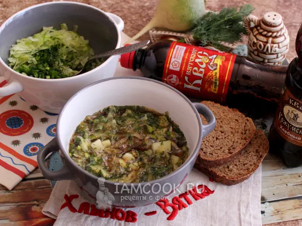 Фото блюда: Постная окрошка по-вятски