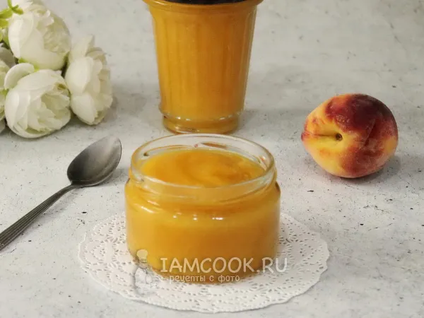 Фото блюда: Пюре из персиков на зиму