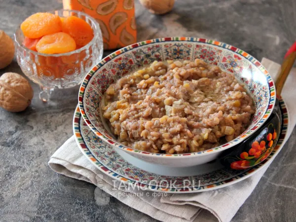 Фото блюда: Мшош (армянское блюдо из чечевицы)