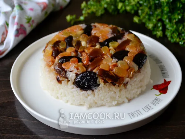Фото блюда: Ба Бао Фань (китайский рисовый десерт с сухофруктами)