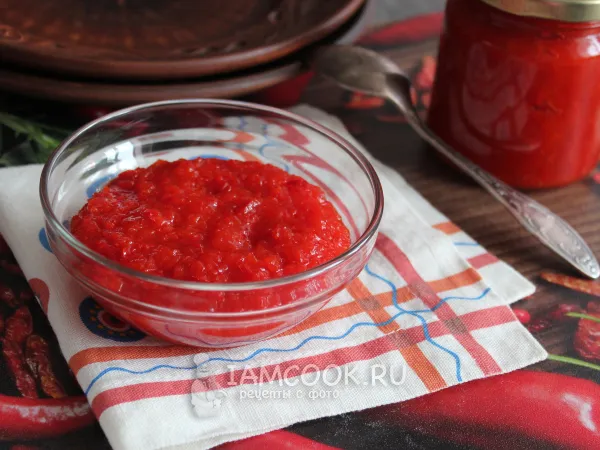 Фото блюда: Конфитюр из перца (острого и сладкого)