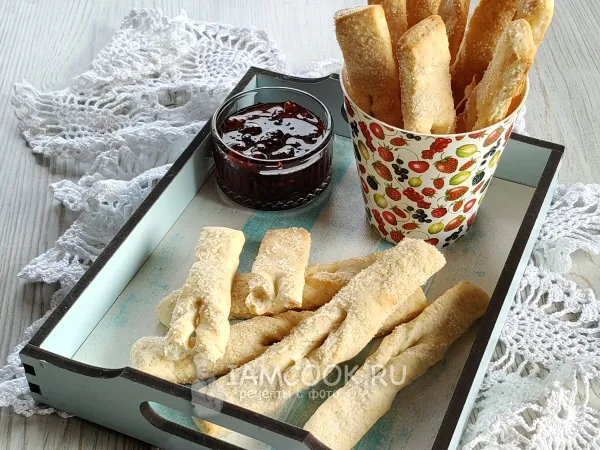 Фото готового блюда: Хворост в духовке