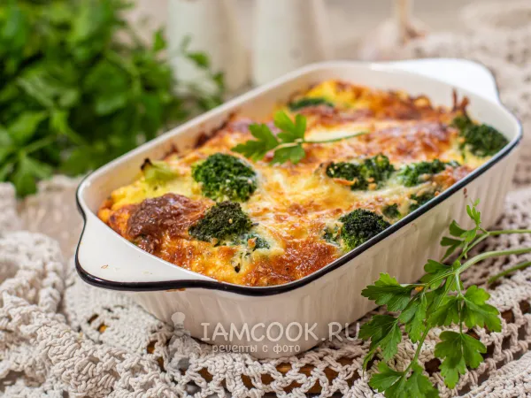 Фото блюда: Брокколи в аэрогриле с сыром