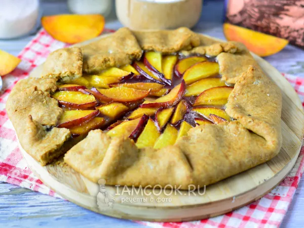 Фото блюда: Галета с персиками