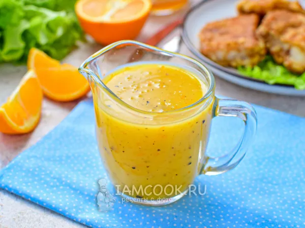 Фото блюда: Апельсиновый соус к рыбе