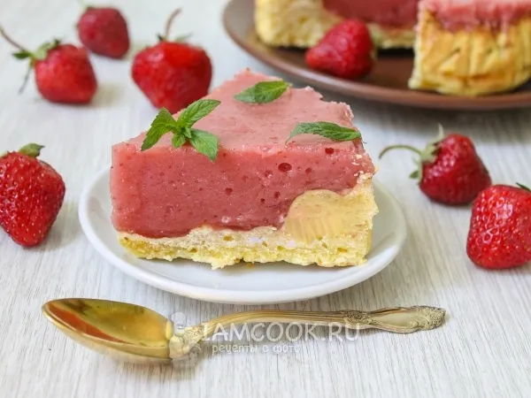 Фото блюда: Клубничный тарт