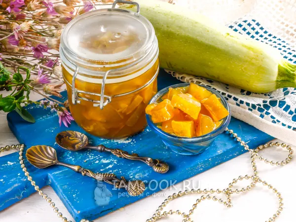 Фото блюда: Кабачки как ананасы на зиму