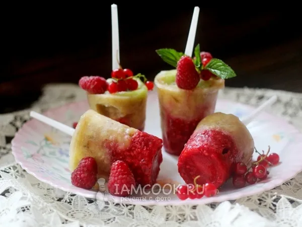 Фото готового блюда: Ягодно-фруктовый лед