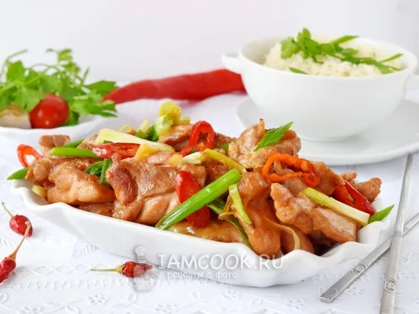 Фото готового блюда: Курица Гунбао