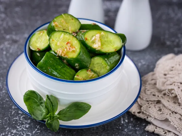 Фото блюда: Огурцы в пряном маринаде с горчицей