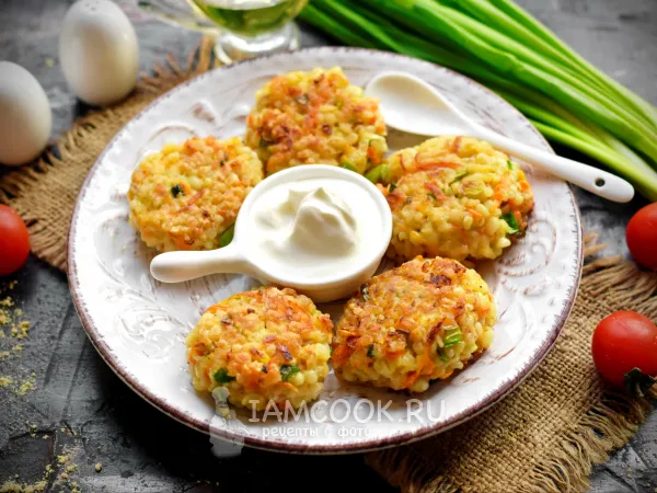 Фото готового блюда: Котлеты из булгура