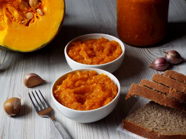 Фото блюда: Аджика из тыквы на зиму