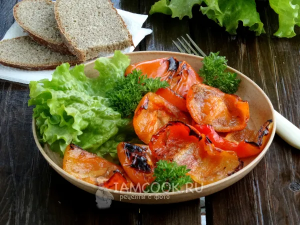 Фото блюда: Болгарский перец на мангале