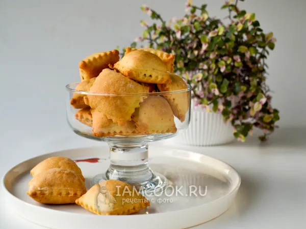 Фото готового блюда: Печенье «Подушечки» с начинкой из халвы