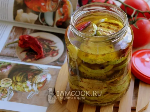 Фото готового блюда: Жареные кабачки на зиму