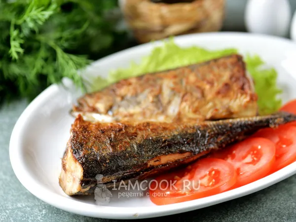 Фото блюда: Жареная ставрида на сковороде