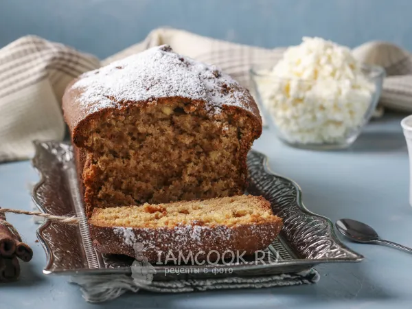 Фото готового блюда: Кофейно-творожный кекс