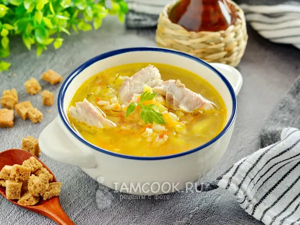 Фото блюда: Суп из головы судака