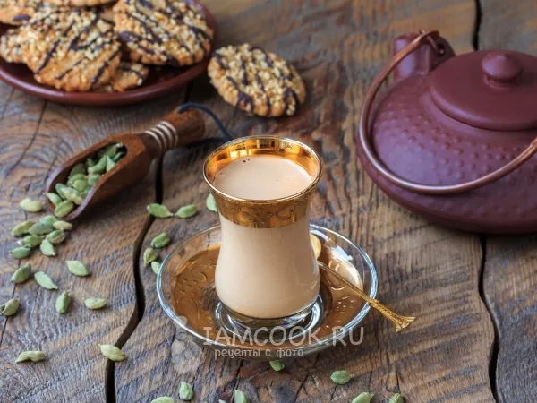 Фото блюда: Чай с молоком и кардамоном