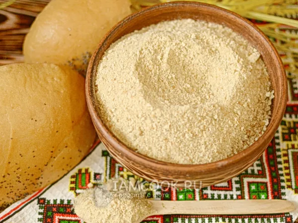 Фото готового блюда: Панировочные сухари на сковороде