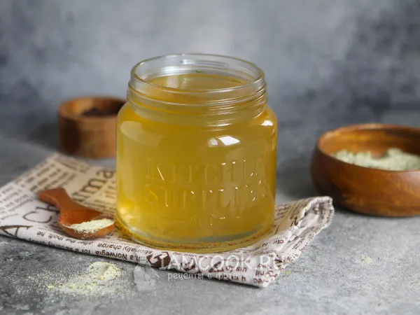 Фото готового блюда: Овощной бульон с сельдереем