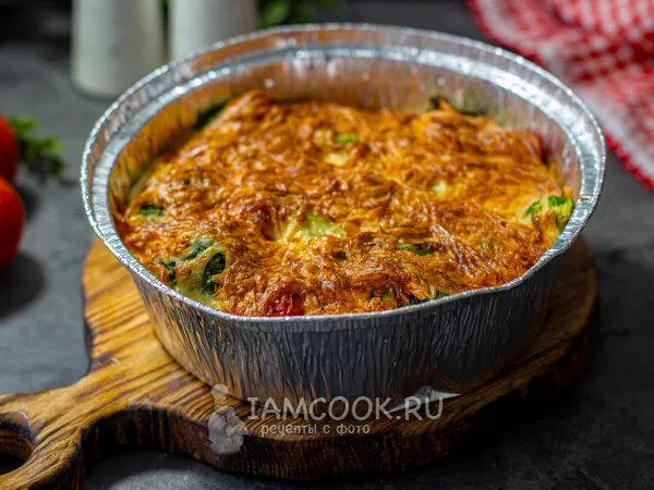 Фото блюда: Курица с брокколи в аэрогриле