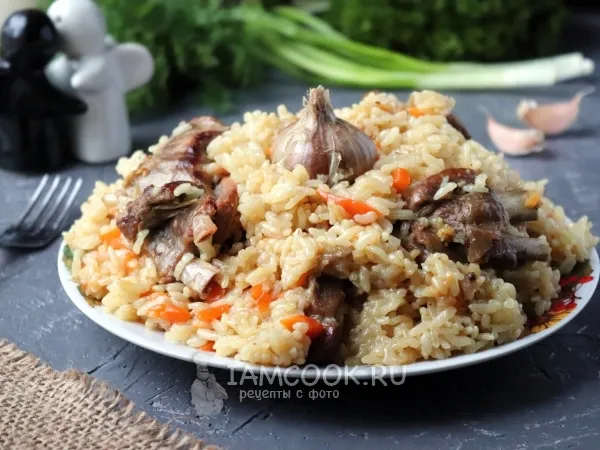 Фото блюда: Плов из козлятины