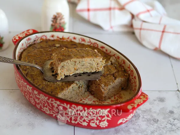 Фото блюда: Печеночная запеканка в аэрогриле