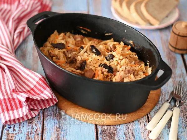 Фото готового блюда: Бигус в духовке