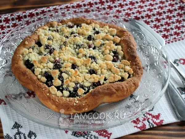 Фото готового блюда: Пирог с иргой