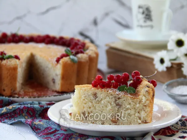 Фото блюда: Кекс на миндальном молоке