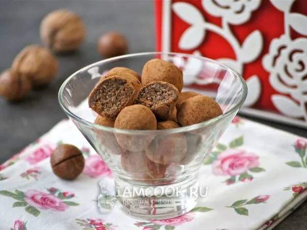 Фото блюда: Конфеты из овсяных хлопьев