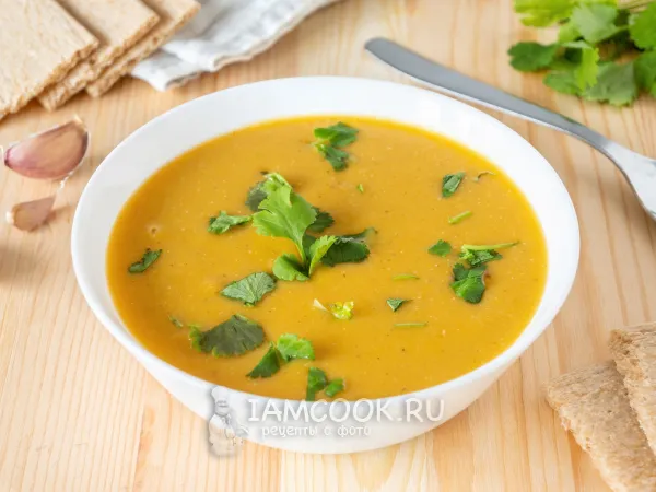 Фото блюда: Чечевичный суп-пюре ПП