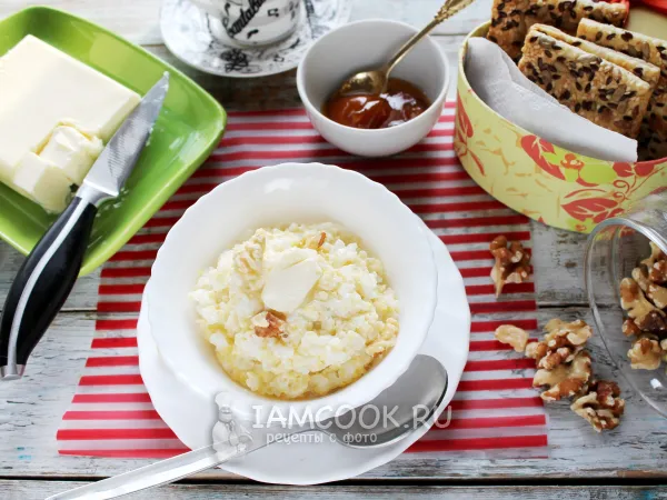 Фото готового блюда: Каша «Дружба» в микроволновке