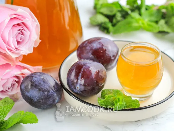 Фото блюда: Сливовая настойка на водке